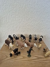 Vintage Britains Farm Animals Bundle Bull Cows Pigs Lambs Bundle 70s 80s