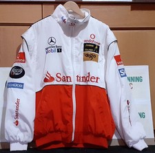 Rare Vodafone McLaren Mercedes F1 Team Jacket XXL – White/Red – Vodafone