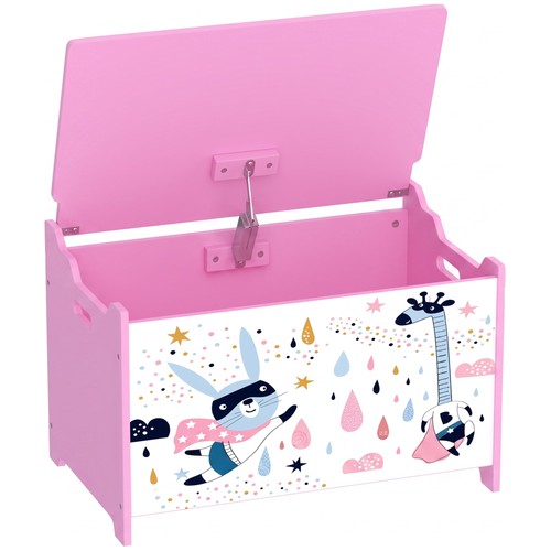Storage chest wooden toy - wooden,