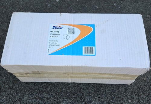 Sector 100mm wall vent - wall,