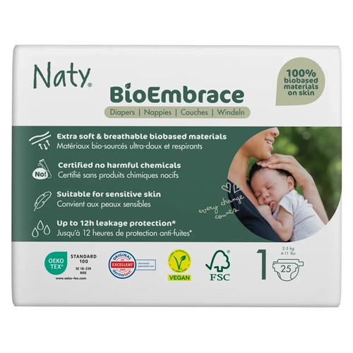 Naty bioembrace baby newborn - bioembrace,