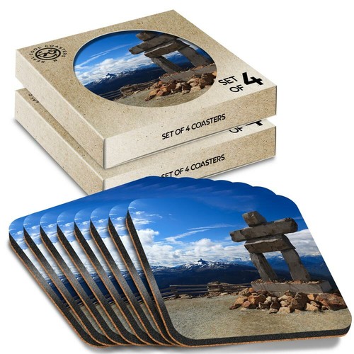 Boxed square coasters - 8,