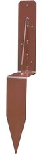 Fence post support spike - support,