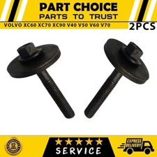 2X DRIVESHAFT AXLE HUB NUT