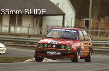JAMES KAYE DEMON TWEEKS VW GOLF GTi OULTON PARK BTCC 35MM SLIDE FOTO 1988