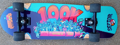 Sector 32 skateboard - 10",