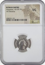 Rare Vespasian Silver