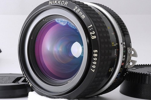 Nikon nikkor 28mm 8 mf - ai,