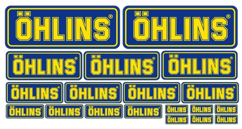 Sticker ohlins moto - fe, decal