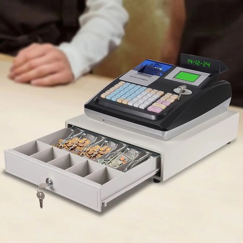Electronic cash register shop - cash,
