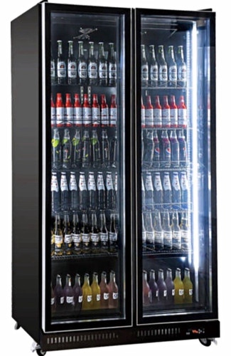 Commercial double glass swing - glass,