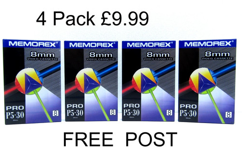 Memorex pro 8mm video - 4,
