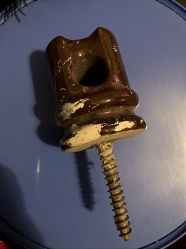 Vintage ceramic screw - ceramic, screw-in