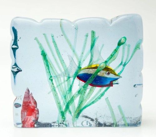 Vintage murano glass fish - vintage,
