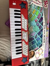 Chad Valley Electric Piano It’s In Red And White Colour