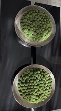 2 Sets Of 2 Silver Detailed