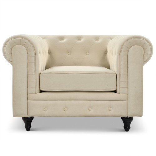 Chesterfield sofa suite cream - chesterfield,