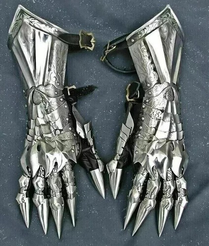 Medieval nazgul gloves pair - gloves, ~