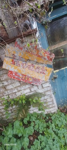 Vintage metal kodak sign - kodak, worn