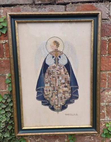 Vintage completed angel - vintage, of