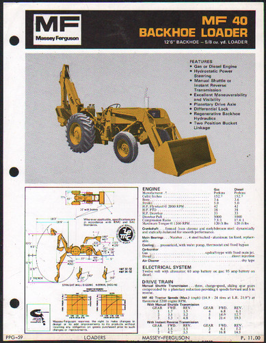 1971 massey ferguson 40 - 1971,