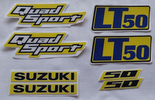 SUZUKI LT50 QUAD BIKE DECALS
