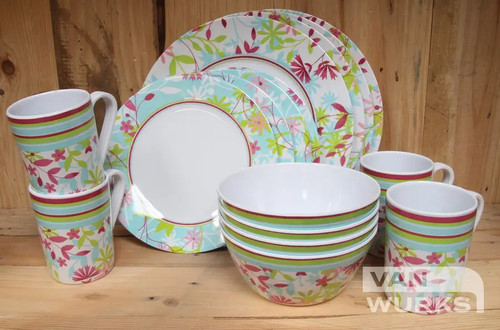 Petite fleurs melamine - petite, pc