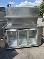 Outdoor Commercial 3 Door Fridge