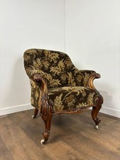Victorian Upholstered Armchair