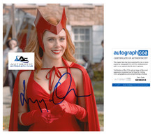 ELIZABETH OLSEN AUTOGRAPH