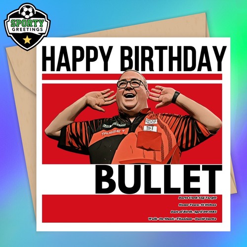 Stephen bunting birthday card - stephen,