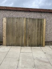 Wooden Driveway 5ft Gates High Quality Pressure Treated Redwood Bespoke Gates