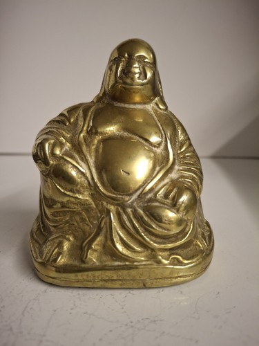 Brass buddah 100mm - buddah,