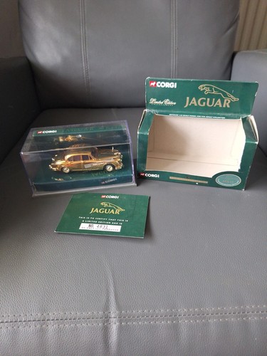 Corgi jaguar mkii gold - corgi,