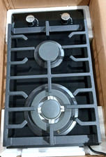Top Strong 2 Burners Gas Hob 30cm Built in Glass Hob NG/LPG Convertible 5200W