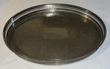 Vintage Silver Plated Tray