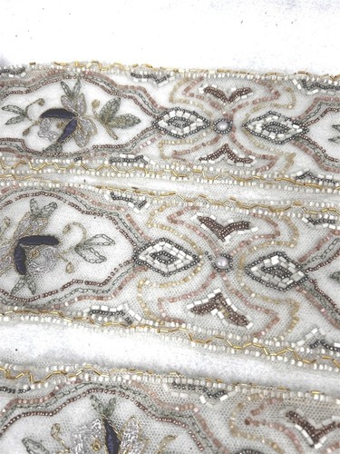 Antique trim beaded - trim, lace