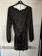 Ladies Black Short Dress/tunic