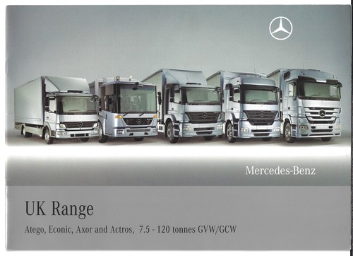Mercedes benz truck range - truck,