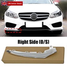 New For Mercedes W212 E350 2014-2016 Front Bumper Chrome Trim Molding Right Side