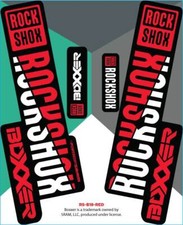 RockShox Boxxer 2018 Red and