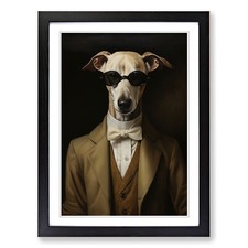 Whippet Classicism Framed