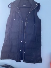 Zara Longline Puffer Gilet
