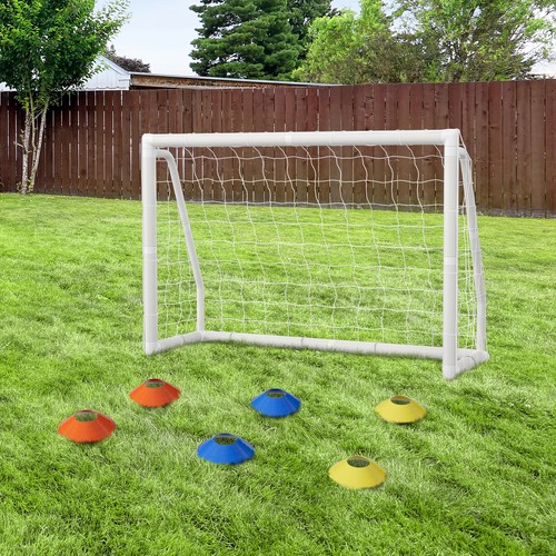 Football goal with - goal,