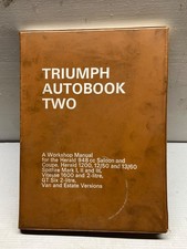AUTOBOOK TWO TRIUMPH HERALD -