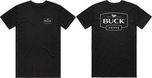 Buck knives logo - buck, black