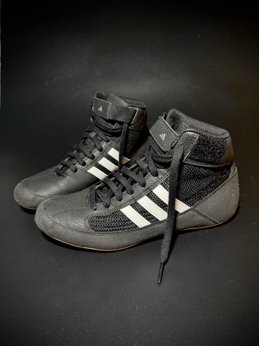 Adidas wrestling boots black - wrestling,