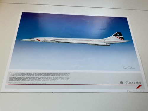 British airways concorde - british,