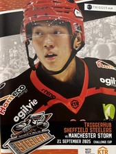 Ice Hockey EIHL - Sheffield Steelers Pgrm vs Manchester Storm 21/09/25 CC