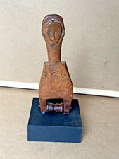 Antique Baule Loom Pulley with